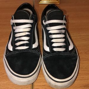 Black Vans : size 8